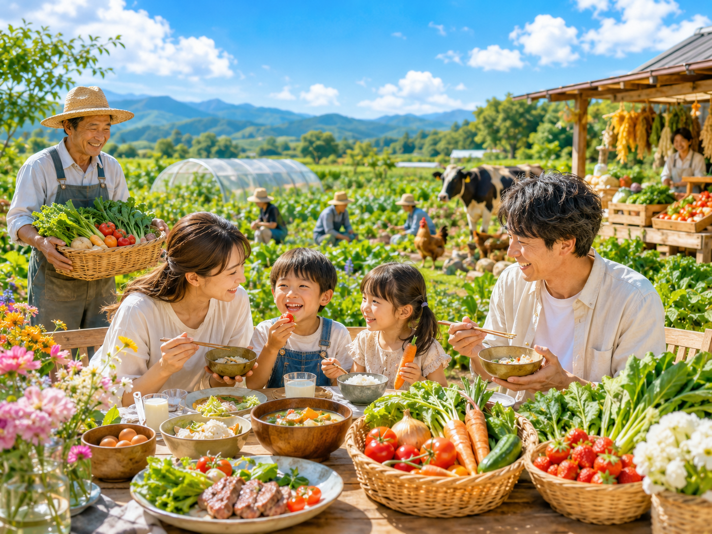 農と食のイメージ